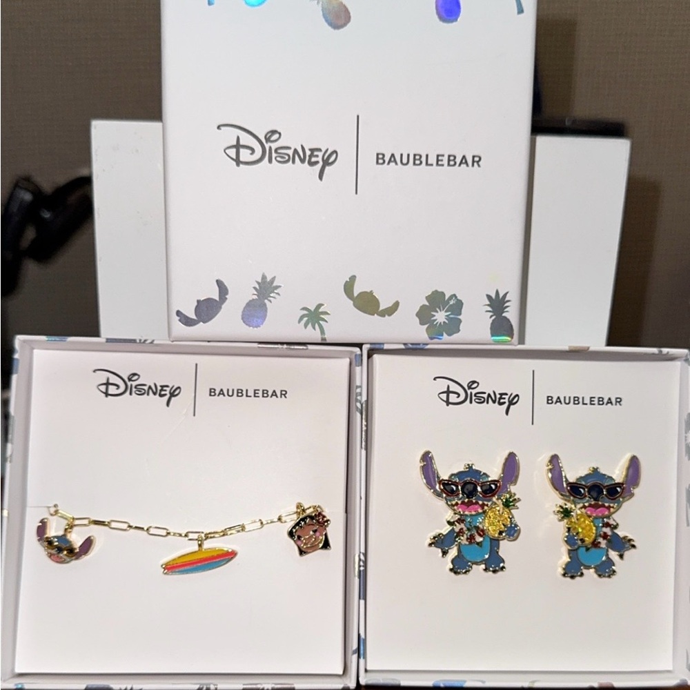 BaubleBar Disney Jewelry Set Multicolor